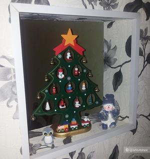 Деревянная ёлочка.