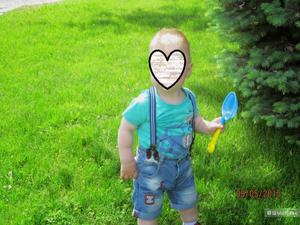 Шортики джинсовые с подтяжками, любимые