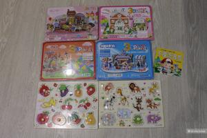 3Д-пазлы и рамки-вкладыши деревянные