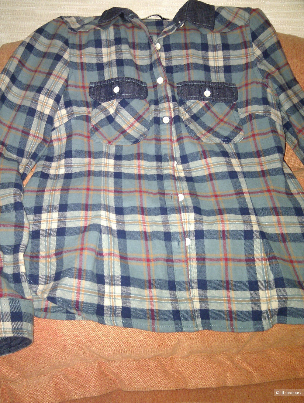 Рубашка-шотландка  марки KAMA