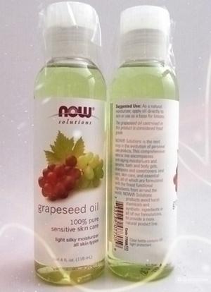 Масло из виноградных косточек Now Foods