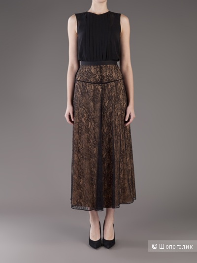 Роскошная кружевная юбка макси SHAKUHACHI
