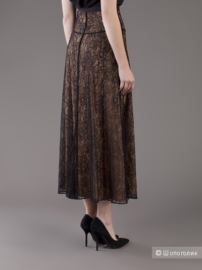 Роскошная кружевная юбка макси SHAKUHACHI