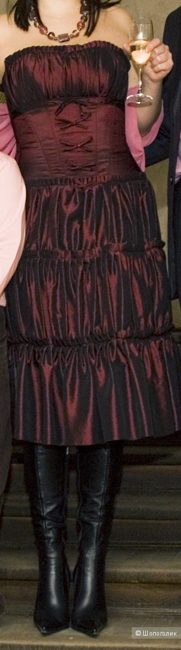 Вечернее платье-корсет от Елены Яворской.
