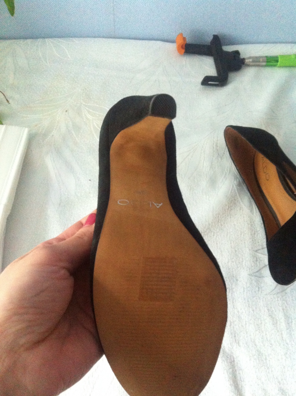 Красивые женские туфли из замши ALDO р.36 Новые