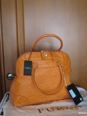 Новая кожаная сумка Furla