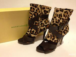 MAXSTUDIO туфли из кожи и меха р.38 Новые