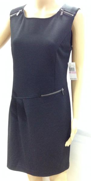 Офисное строгое платье от Michael Kors с логотипами на замках р.44-46