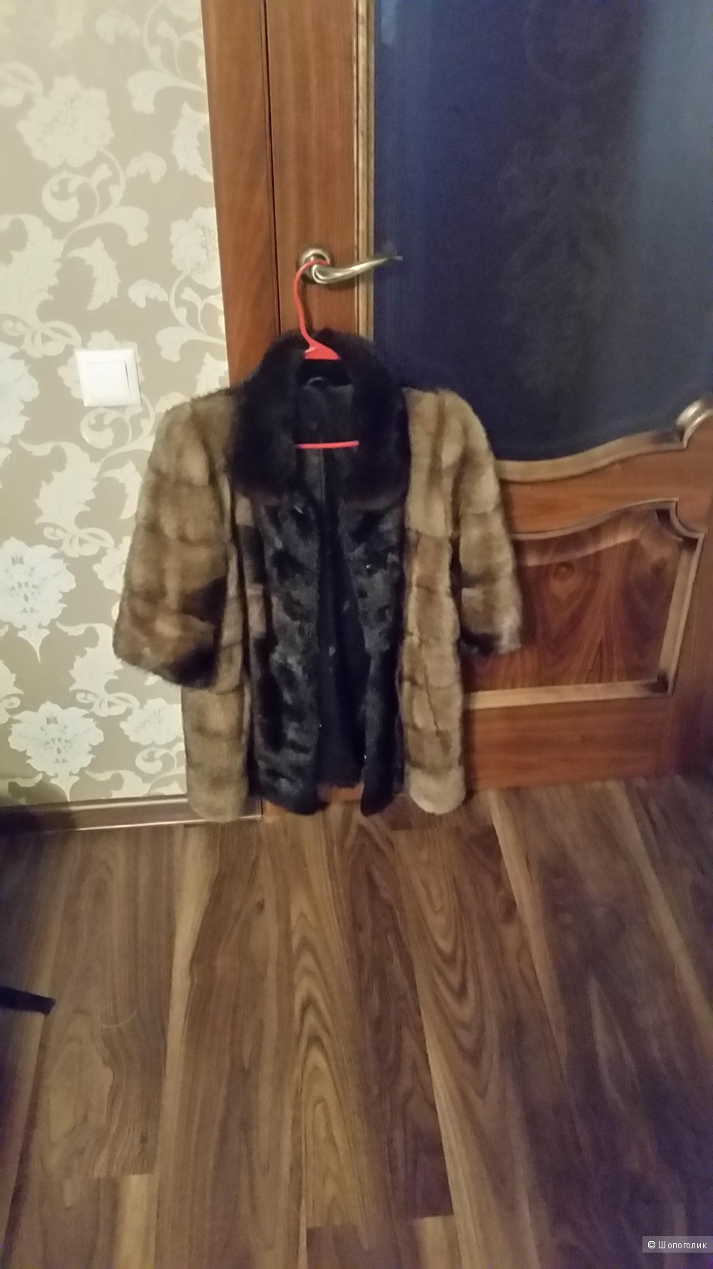 Норковая шуба,новая,Греция