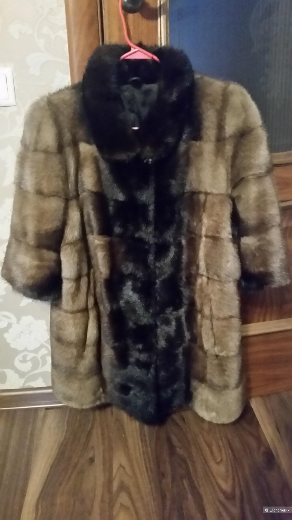Норковая шуба,новая,Греция