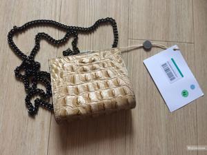 Сумка кожаная новая Tosca blu