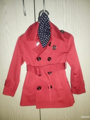 Плащик для девочки на 1-2 года модный