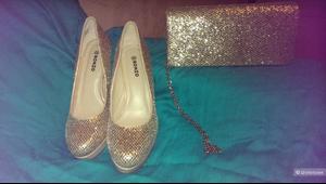 Вечерние туфли Ronzo и сумочка