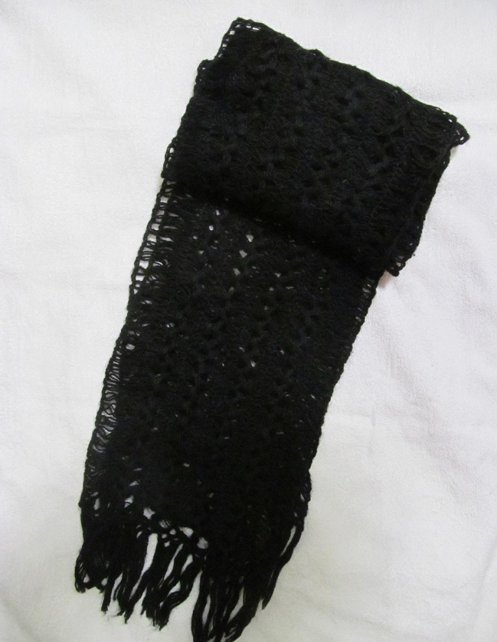 Шарф шерстяной handmade