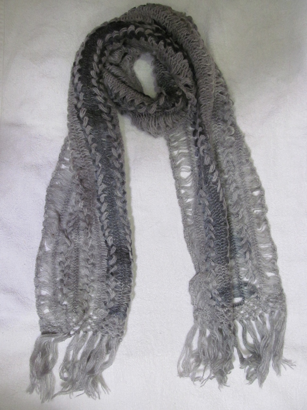 Шарф шерсть handmade