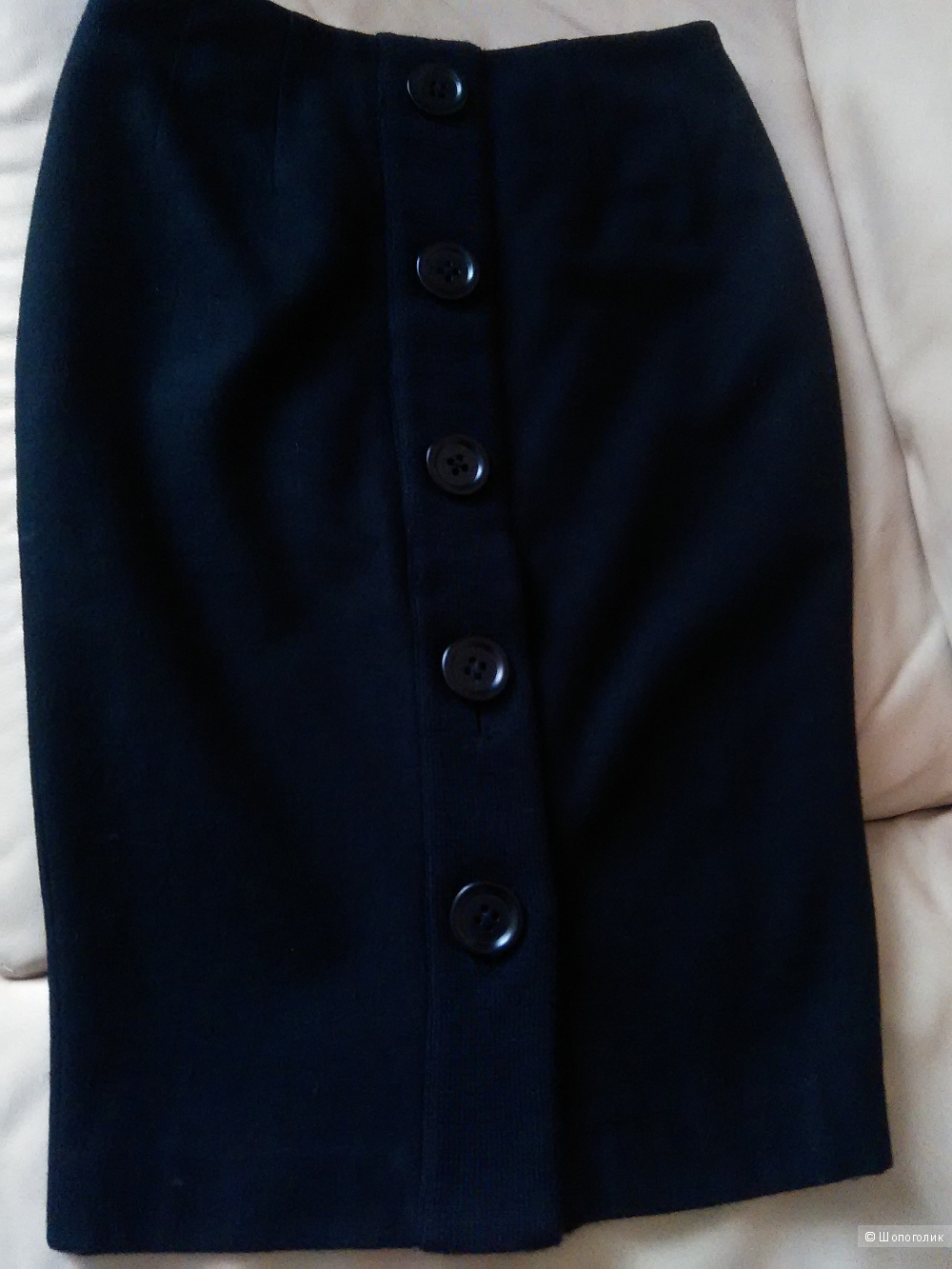 Юбка теплая, ALIAN MANOUKIAN, Франция, р. 44 RU, черная