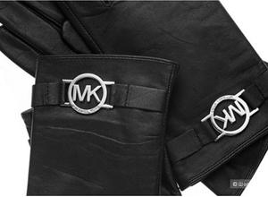 MICHAEL KORS красивые кожаные перчатки с логотипом