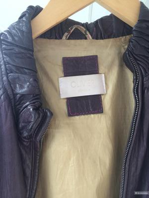 Кожаная куртка "OLIVIERI"