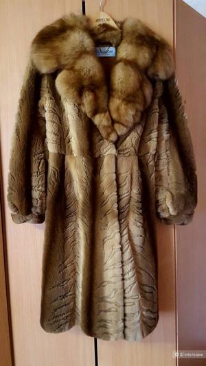 Продам шубку норка/ соболь фирмы Marconi Италия р-р 42-44