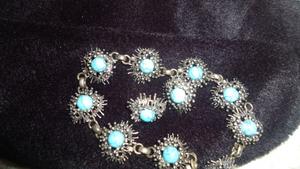 Набор браслет,серьги