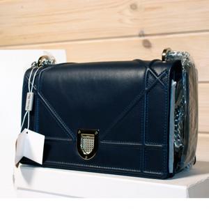 СУМКА CRISTIAN DIOR DIORAMA BLUE