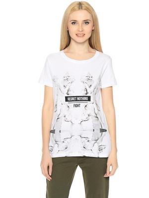 Noir Luxury by HOUSE белая футболка с ангелочками, М