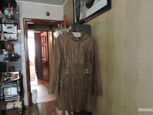 Плащ натуральная кожа размер 48-50