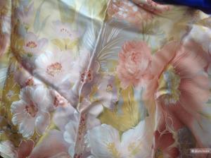 Шелк-атлас натуральный