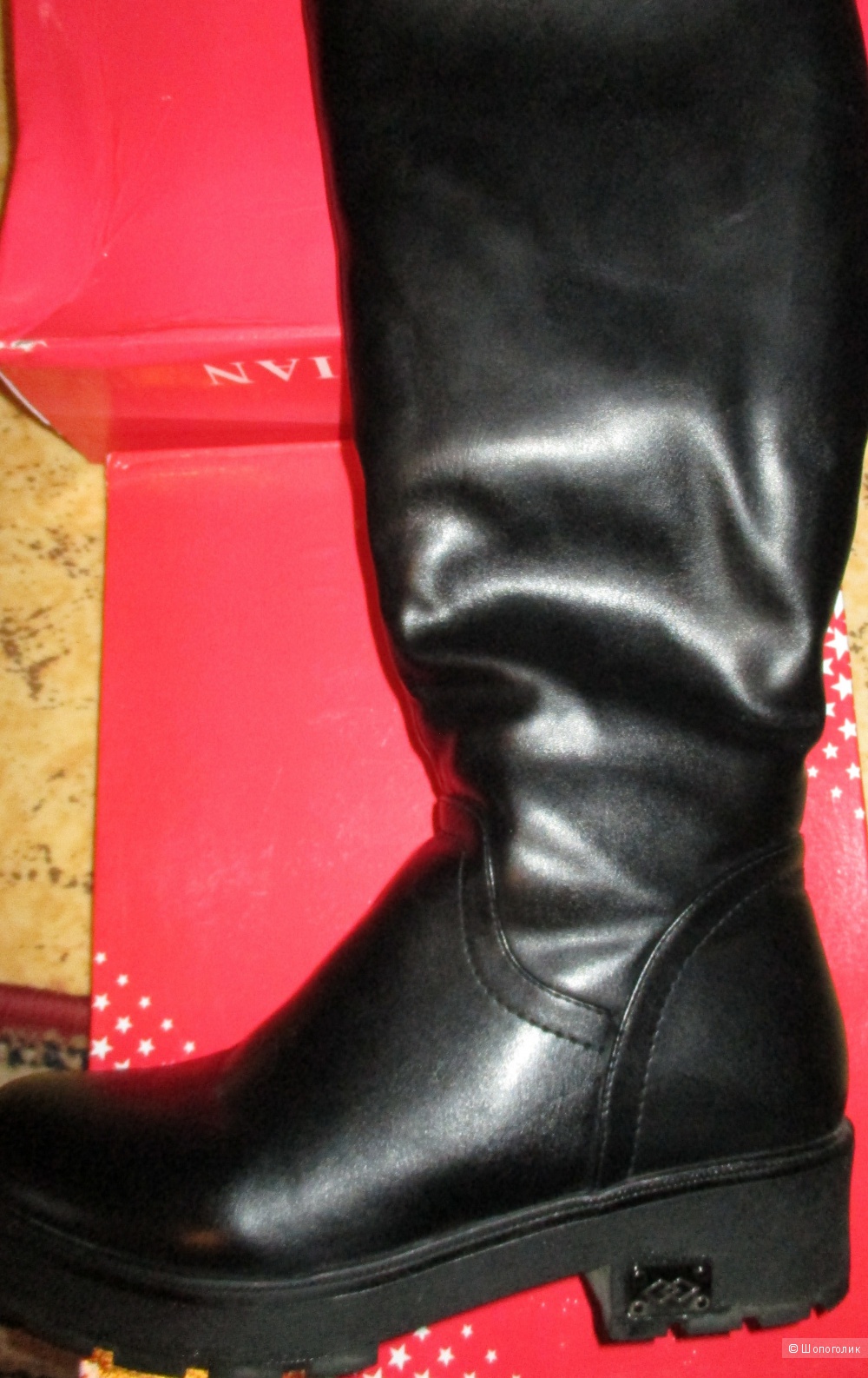 Сапоги кожаные зимние (новые)38,39 размер belamour
