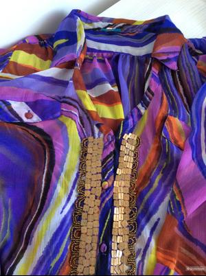 Платье рубашка River Island, размер UK 12