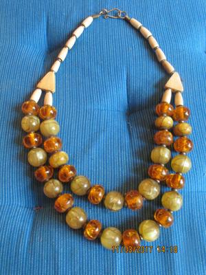 Колье ручной работы