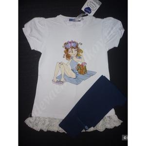 Новый комплект туника и легинсы на девочку рост 114