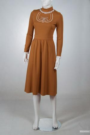 Платье горчичного цвета Imperial Италия размер M(44-46)