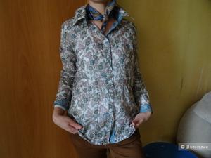 Рубашка 100 % cotton, s.Oliver, размер 42-44, б/у
