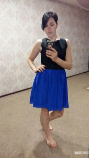 Двухцветное платье Wyatt USA размер М