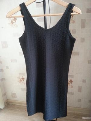 Черное платье stradivarius размер М