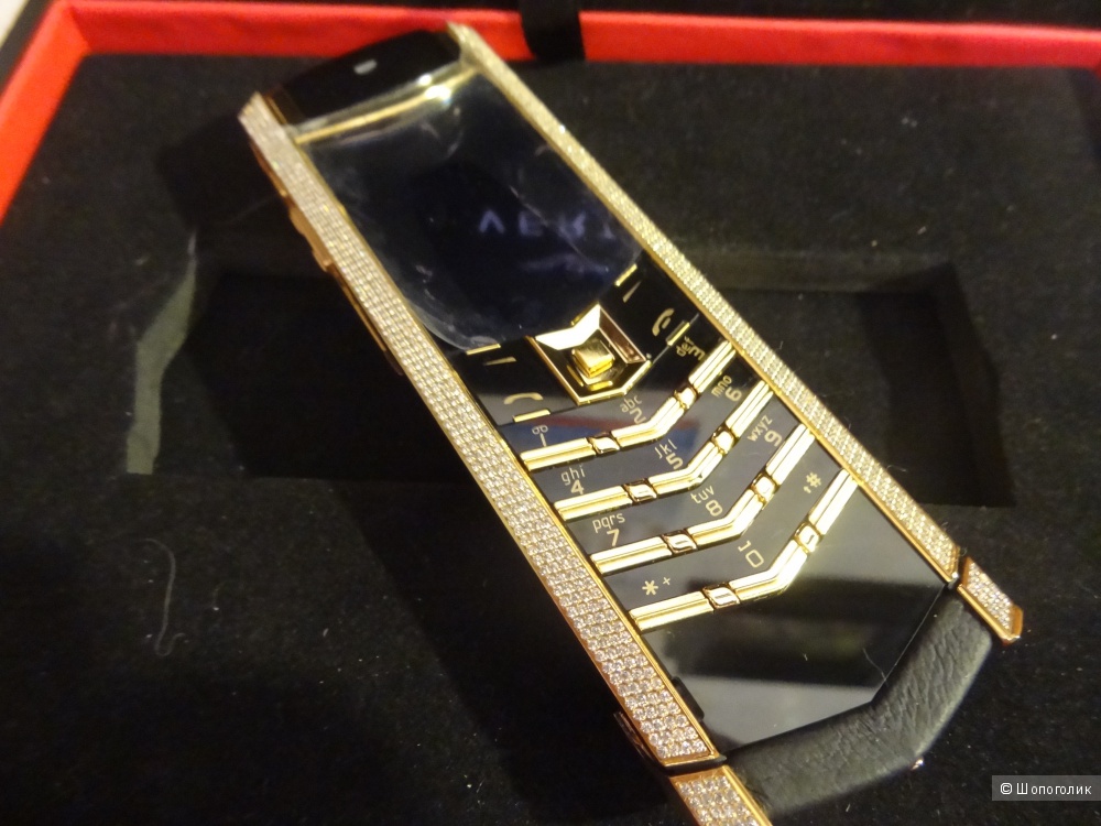 Женский со стразами Сваровски телефон VERTUанглийской сборки