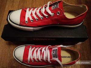 Новые красные кеды converse оригинал.