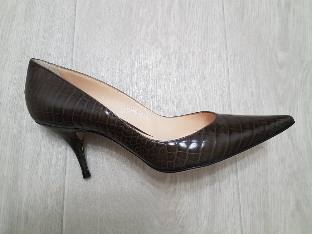 Туфли Casadei под крокодила, размер 38-39