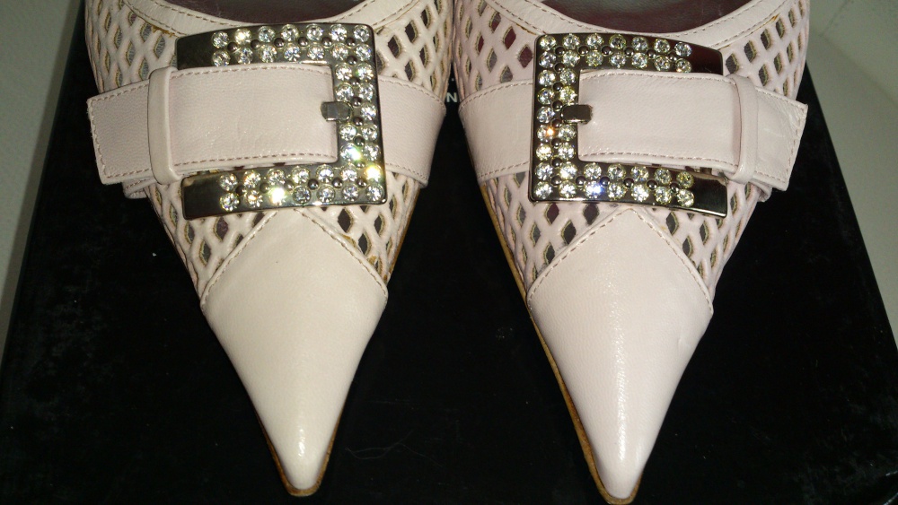 Босоножки =Туфли с закрытым носом без пятки ESSERE, размер 38, Италия