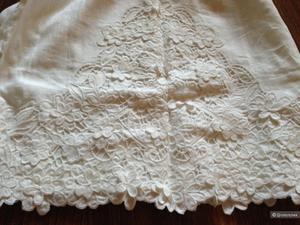 Платье-сарафан от Laundry By Shelli Segal из льна с ришелье р.44 Новый.Оригинал