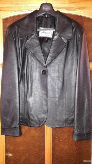 Пиджак кожаный р. 48 (новый), Турция
