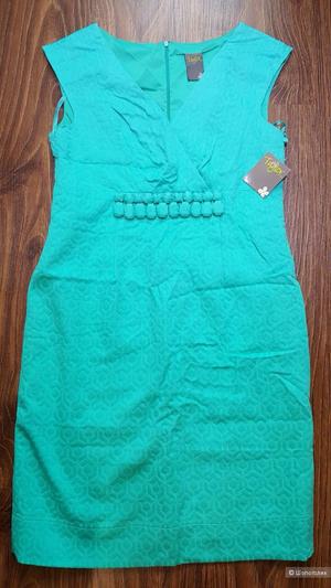 TAYLOR бирюзовое летнее платье Новое.Оригинал. р.46