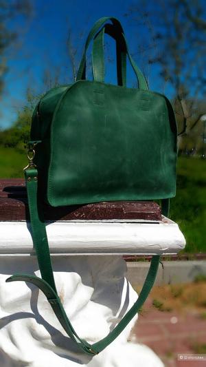 Сумка кожаная