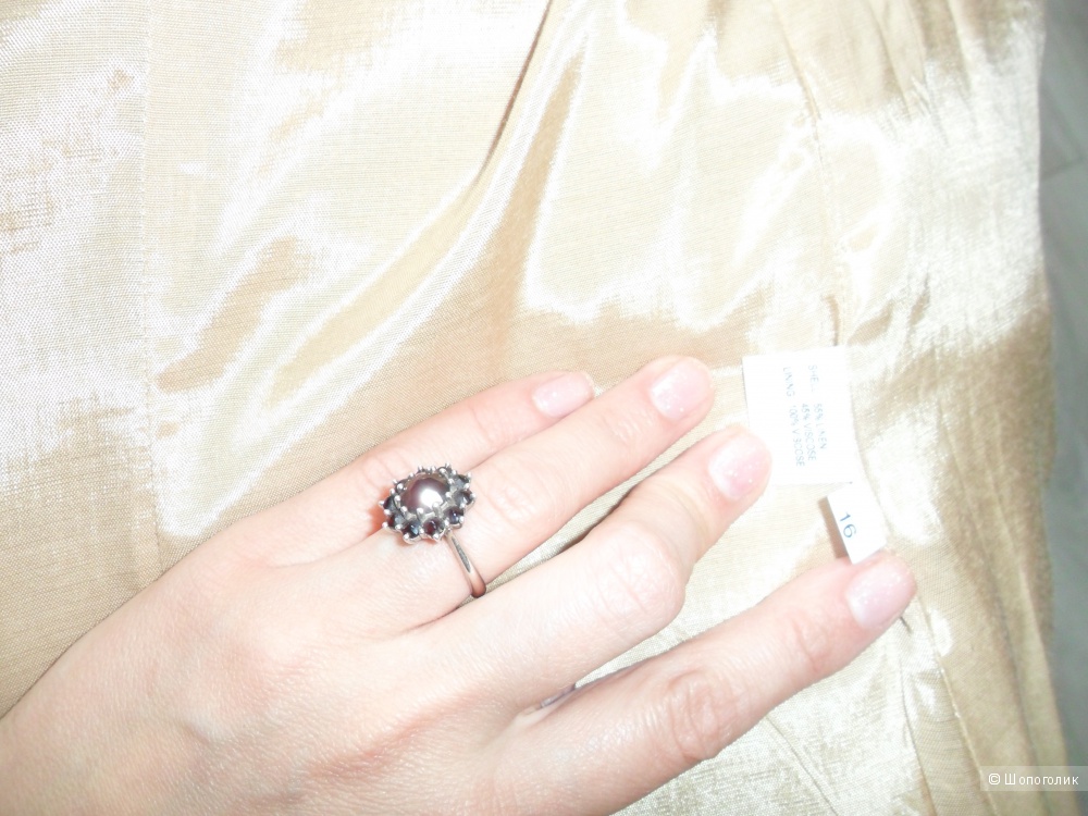 Летний жакет из 100% льна с вышивкой, пр-во Индия. Размер 50.