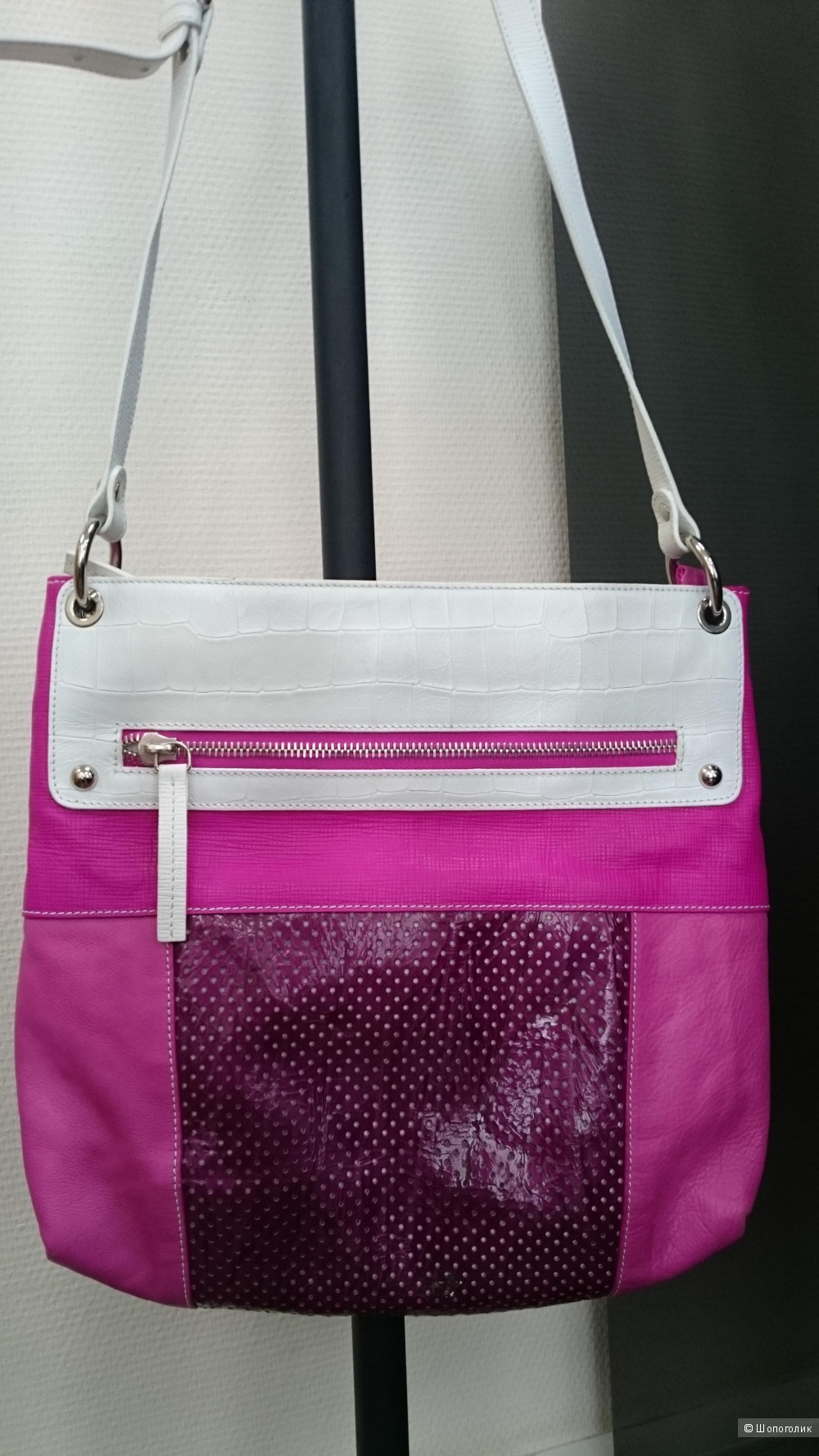 Сумка кожаная Braccialini