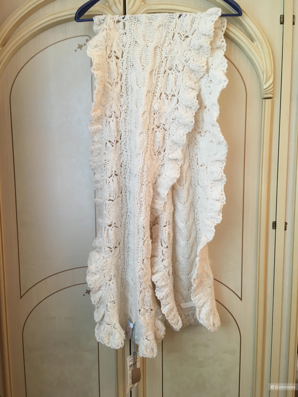 EscadaSport Новые шарф и перчатки ручной вязки