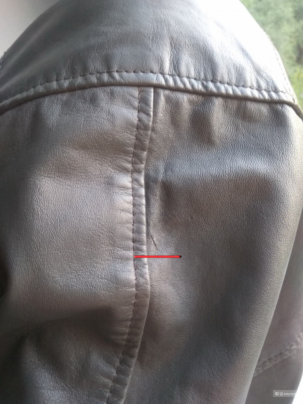 Новая куртка из натуральной кожи, Barneys, р.44-46