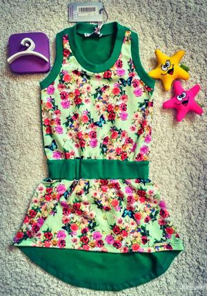 Платье-туника с ассиметричным кроем COCONUDINA (Италия). Размер 5 лет.