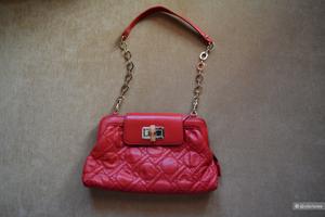 Красная сумка Francesco marconi